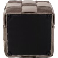 Пуфик Signal Casel Velvet (темно-бежевый) - Превью изображения №3 — Интернет-магазин Time-Shop