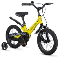 Детский велосипед Maxiscoo Space Стандарт Плюс 14 2026 MSC-S1451 (желтый матовый) - Превью изображения №2 — Интернет-магазин Time-Shop