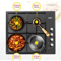 Варочная панель Simfer H60Q40B400 - Превью изображения №9 — Интернет-магазин Time-Shop