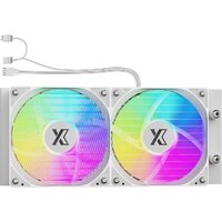 Система жидкостного охлаждения для процессора XASTRA LP240 ARGB WH - Превью изображения №3 — Интернет-магазин Time-Shop