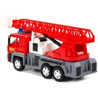 Автомобиль с краном Полесье Алмаз автомобиль-пожарный инерционный 86723 (красный) - Превью изображения №2 — Интернет-магазин Time-Shop
