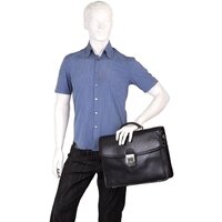 Мужская сумка Francesco Molinary 513-31022-003-BLK - Превью изображения №9 — Интернет-магазин Time-Shop