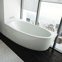 Ванна Aquatek Дива 160x90 L (с каркасом) - Превью изображения №3 — Интернет-магазин Time-Shop