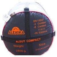 Спальный мешок AlexikA Aleut (оливковый, левая молния) - Превью изображения №2 — Интернет-магазин Time-Shop