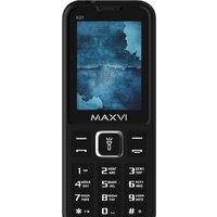 Кнопочный телефон Maxvi K21 (черный) - Превью изображения №2 — Интернет-магазин Time-Shop