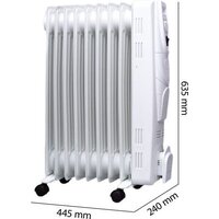 Масляный радиатор Gotze & Jensen OH901 - Превью изображения №5 — Интернет-магазин Time-Shop