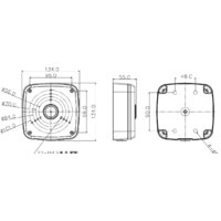 Крепление для камер видеонаблюдения Dahua DH-PFA122 - Превью изображения №6 — Интернет-магазин Time-Shop