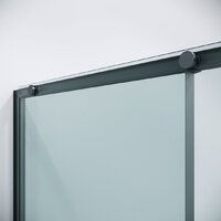 Душевая дверь Niagara Nova NG-34-11AGR 110x195 (графит/прозрачное стекло) - Превью изображения №3 — Интернет-магазин Time-Shop