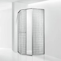 Душевой уголок RGW SV-82 L 33328288-241L (хром/черная вуаль) - Превью изображения №2 — Интернет-магазин Time-Shop