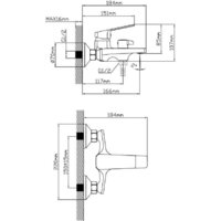 Смеситель AV Engineering AVWIN3-BL165-130 - Превью изображения №2 — Интернет-магазин Time-Shop