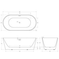 Ванна BelBagno BB416-1700-800 - Превью изображения №3 — Интернет-магазин Time-Shop