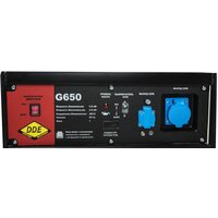Бензиновый генератор DDE G650 - Превью изображения №6 — Интернет-магазин Time-Shop