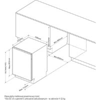 Встраиваемая посудомоечная машина Amica DIM68B9EBODZiT XXL - Превью изображения №13 — Интернет-магазин Time-Shop