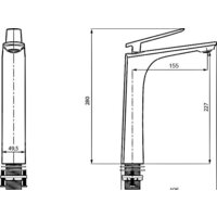 Смеситель Ahti Pori PR202001 - Превью изображения №2 — Интернет-магазин Time-Shop
