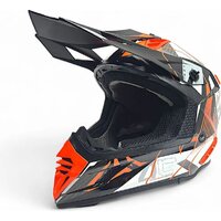 Мотошлем AIM RH855 Carbon Razor RH855R-DWR-XS (XS, белый/красный) - Превью изображения №2 — Интернет-магазин Time-Shop
