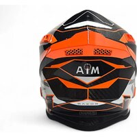 Мотошлем AIM RH855 Carbon Razor RH855R-DWR-XS (XS, белый/красный) - Превью изображения №4 — Интернет-магазин Time-Shop