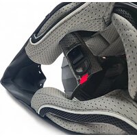 Мотошлем AIM RH855 Carbon Razor RH855R-DWR-XS (XS, белый/красный) - Превью изображения №11 — Интернет-магазин Time-Shop