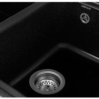 Кухонная мойка Gerhans C02 (оникс) - Превью изображения №4 — Интернет-магазин Time-Shop