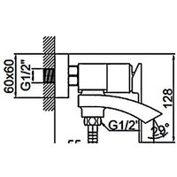 Смеситель Ledeme H78B L3178B - Превью изображения №3 — Интернет-магазин Time-Shop