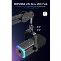 Проводной микрофон FIFINE AM8 (черный) - Превью изображения №13 — Интернет-магазин Time-Shop