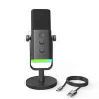 Проводной микрофон FIFINE AM8 (черный) - Превью изображения №2 — Интернет-магазин Time-Shop