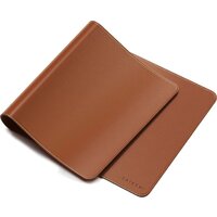 Коврик для стола Satechi Vegan-Leather Premium Desk Mat ST-LPDMN (коричневый) - Превью изображения №4 — Интернет-магазин Time-Shop
