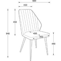 Стул Мамадома Leonard M-R1 360 (b28 Antracite Lux/черный) - Превью изображения №3 — Интернет-магазин Time-Shop