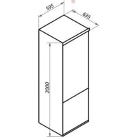 Холодильник MAUNFELD MFF200NFW - Превью изображения №3 — Интернет-магазин Time-Shop