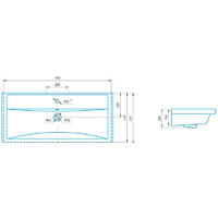 Умывальник Kirovit Фостер 1000 - Превью изображения №2 — Интернет-магазин Time-Shop