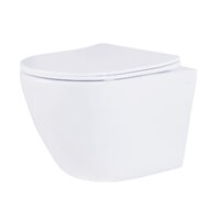 Унитаз подвесной Roxen Antares Tornado в комплекте с инсталляцией StounFix Dual Fresh 6 в 1 968385 (кнопка: хром глянцевый) - Превью изображения №5 — Интернет-магазин Time-Shop