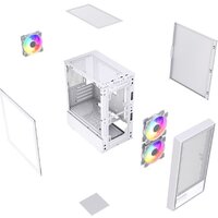 Корпус Powercase Mistral SM02 ARGB CMMSM02W-A3 - Превью изображения №7 — Интернет-магазин Time-Shop