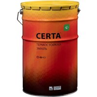 Certa Термостойкая 9004 700С 25 кг (черный)