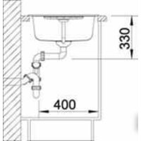 Кухонная мойка Blanco ZIA 45 S (темная скала) [518937] - Превью изображения №3 — Интернет-магазин Time-Shop