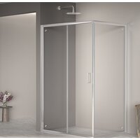 Душевой уголок RGW PA-245 410824590-11 90x100 (хром/прозрачное стекло) - Превью изображения №1 — Интернет-магазин Time-Shop