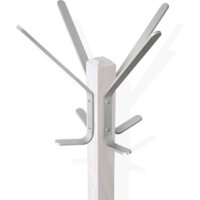 Вешалка для одежды Sheffilton Альберто SHT-CR11 933039 (беленый/алюминий металлик) - Превью изображения №3 — Интернет-магазин Time-Shop