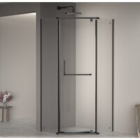 RGW PA-081B 35088100-14 100x100 (черный/прозрачное стекло)