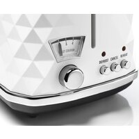 Тостер DeLonghi Brillante CTJ 2103.W - Превью изображения №4 — Интернет-магазин Time-Shop