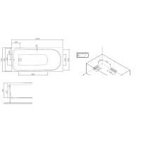 Каркас AM.PM Like W80A-150-070W-R - Превью изображения №3 — Интернет-магазин Time-Shop