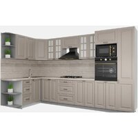 Интерлиния Мила Деко 1.68x3.4 левая (луна-луна-травертин серый)