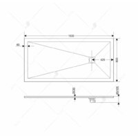 Душевой поддон RGW ST-0158W 16152815-01 80x150 - Превью изображения №3 — Интернет-магазин Time-Shop