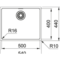 Кухонная мойка Franke Maris MRX 110-50 122.0543.996 - Превью изображения №2 — Интернет-магазин Time-Shop