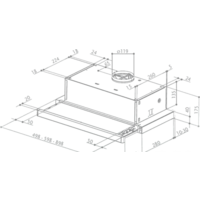 Кухонная вытяжка Faber Flox Glass BK A50 315.0567.355 - Превью изображения №2 — Интернет-магазин Time-Shop