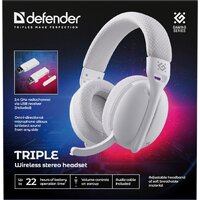 Наушники Defender Triple (белый) - Превью изображения №10 — Интернет-магазин Time-Shop