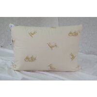 Спальная подушка Delford Шерсть Стандарт ПВХ 2ШХ-УП22 (48x68) - Превью изображения №7 — Интернет-магазин Time-Shop