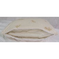 Спальная подушка Delford Шерсть Стандарт ПВХ 2ШХ-УП22 (48x68) - Превью изображения №3 — Интернет-магазин Time-Shop