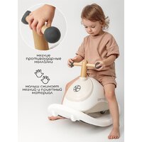 Каталка Amarobaby Enjoy AB24-7NJ/0012 (белый/коричневый) - Превью изображения №9 — Интернет-магазин Time-Shop