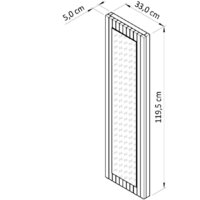 Зеркало Диприз Piaforte Д.68024.1 (сосна/ореховый) - Превью изображения №4 — Интернет-магазин Time-Shop