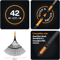 Грабли веерные Fiskars 1080675 - Превью изображения №2 — Интернет-магазин Time-Shop