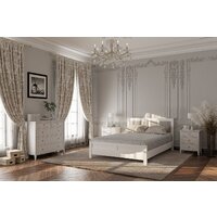 Комоды, тумбы Bravo Мебель Мэгги (белый снег/лак белый) - Превью изображения №3 — Интернет-магазин Time-Shop