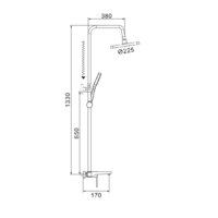 Душевая система  Shevanik S9736 - Превью изображения №31 — Интернет-магазин Time-Shop